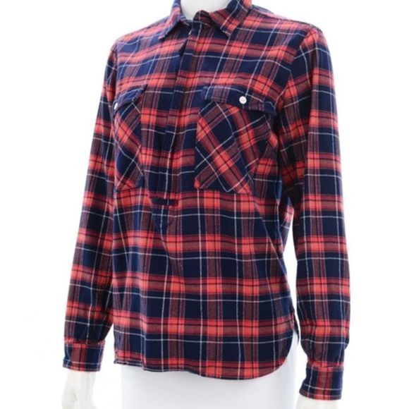 J.CREW PLAID SHIRT JACKET SIZE SMALL - Picture 2 of 5